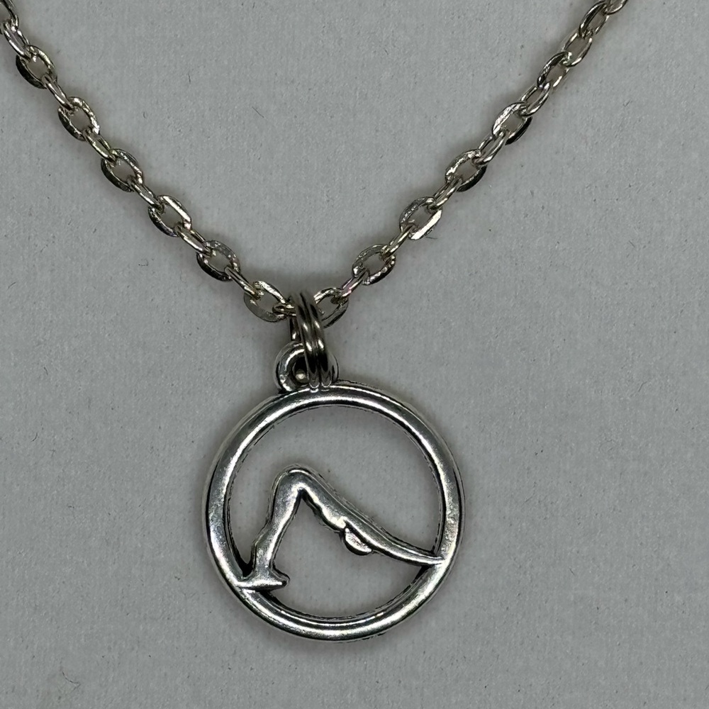 2 for $25 Down Dog Unisex Pendant Necklace